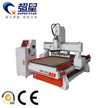 CNC Router Machine with Linear Auto Tool Changer(ATC)